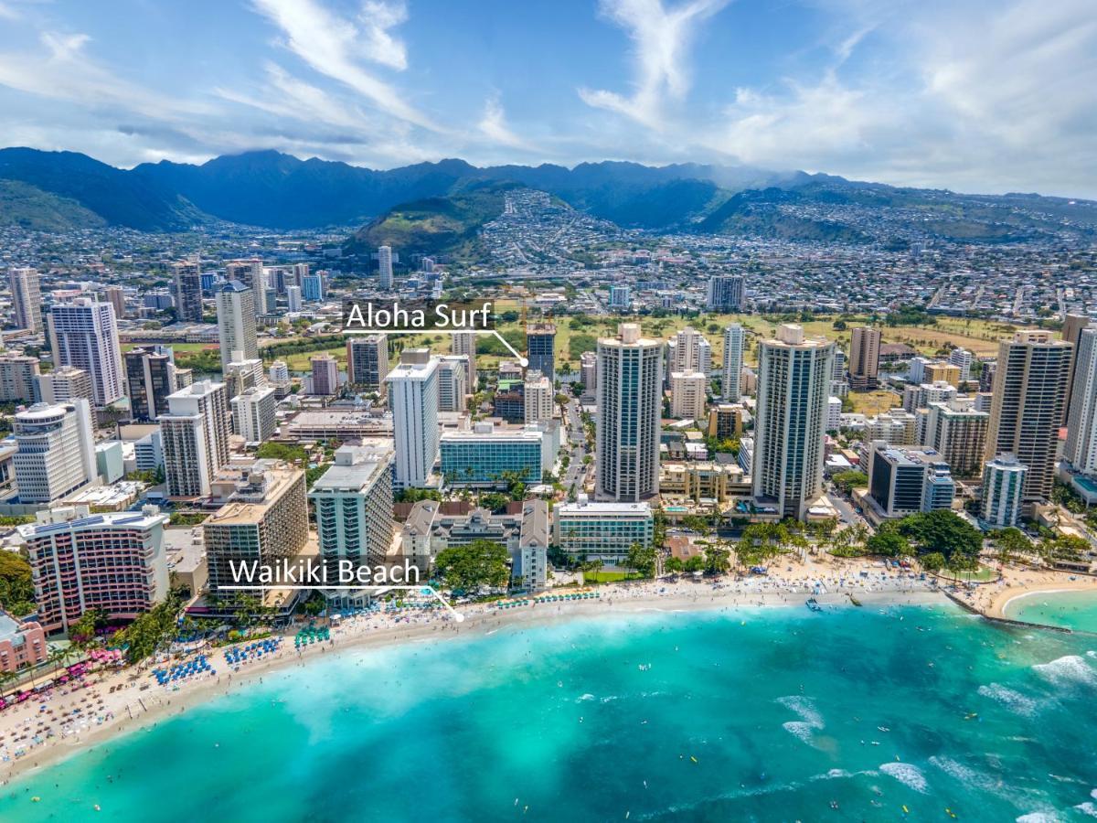 Ferienwohnung Beautiful Studio In The Heart Of Vibrant Waikiki Honolulu Exterior foto