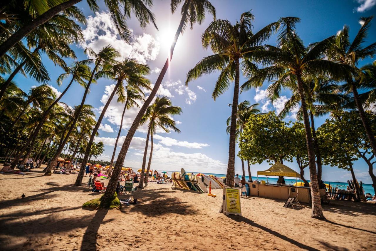 Ferienwohnung Beautiful Studio In The Heart Of Vibrant Waikiki Honolulu Exterior foto